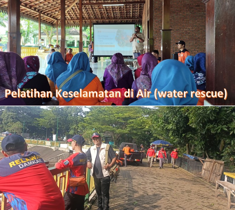 Pelatihan Keselamatan di Air (water rescue)